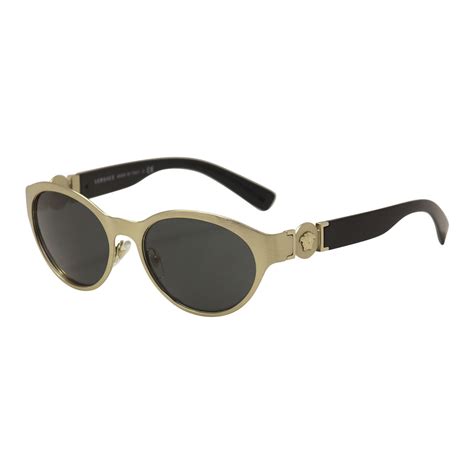 versace women's round sunglasses